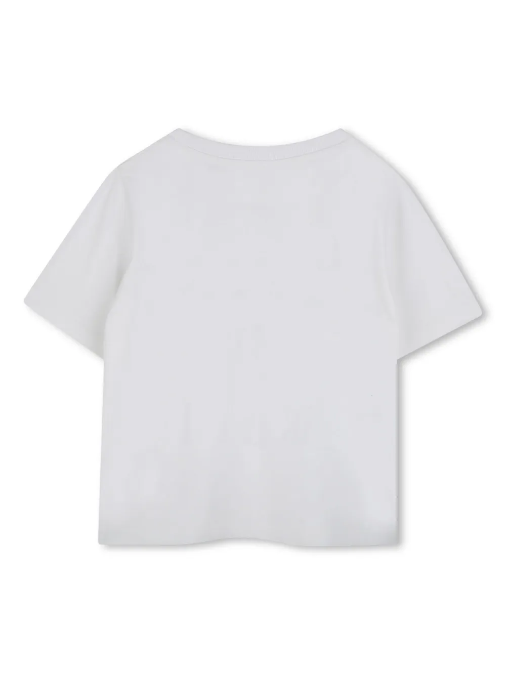 zadig&voltairekids Zadig & Voltaire Kids T-shirt met tekst - Wit