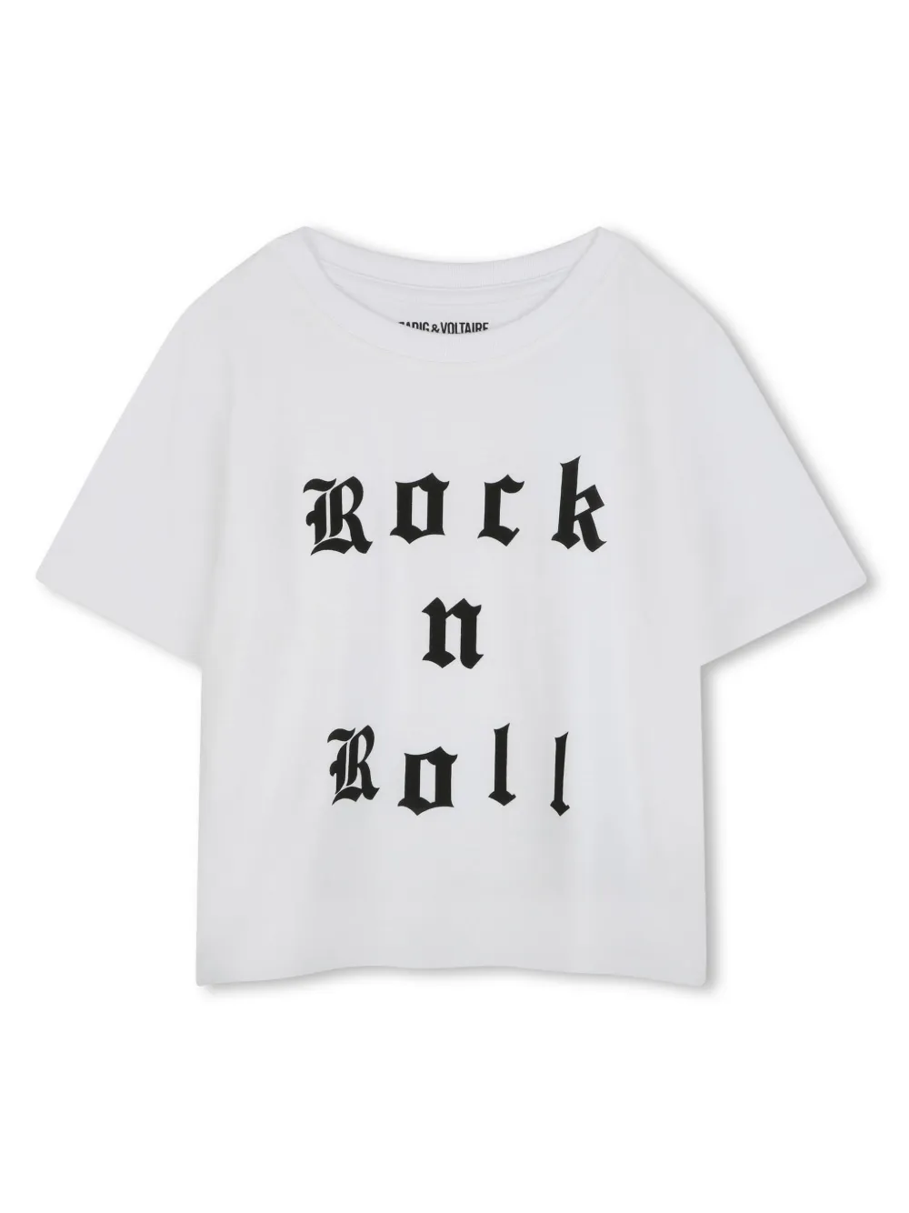 Zadig & Voltaire Kids playera con eslogan estampado | blanco | Image 1