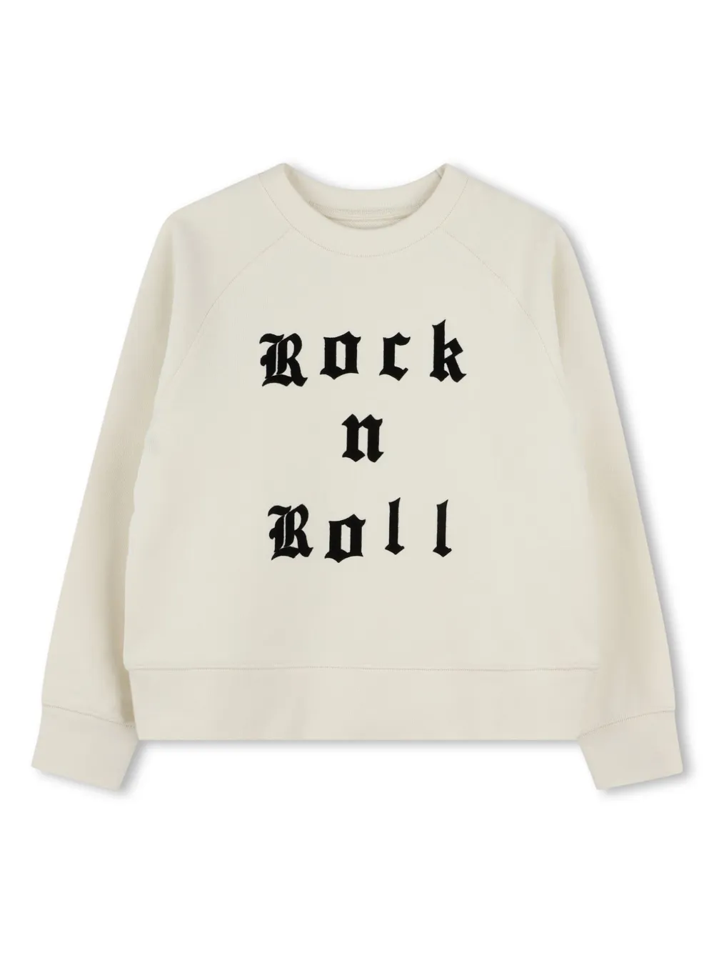 Zadig & Voltaire Kids Moletom com estampa de slogan | Neutro | Image 1