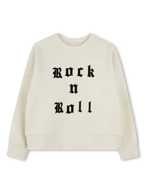 Zadig & Voltaire Kids slogan-print sweatshirt