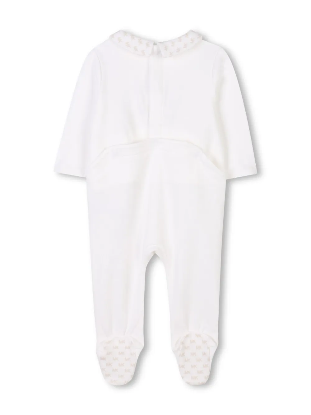 Michael Kors Kids Pyjama met geborduurd logo Wit