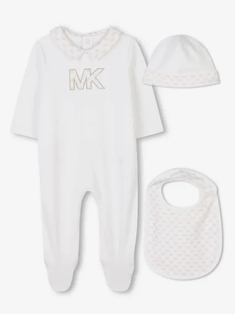Michael Kors Kids logo-embroidered pyjama set
