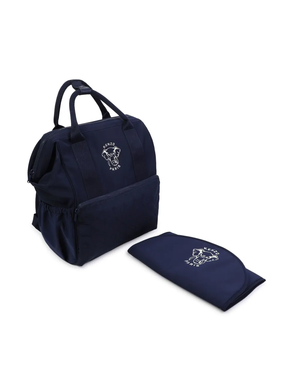 Kenzo Kids Luiertas met logo Blauw