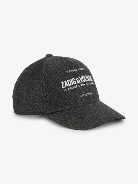 Zadig & Voltaire Kids casquette à logo brodé
