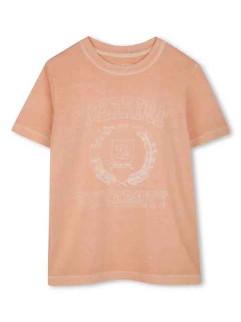 Zadig & Voltaire Kids logo-print T-shirt