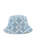 Michael Kors Kids logo-print bucket hat - Blue