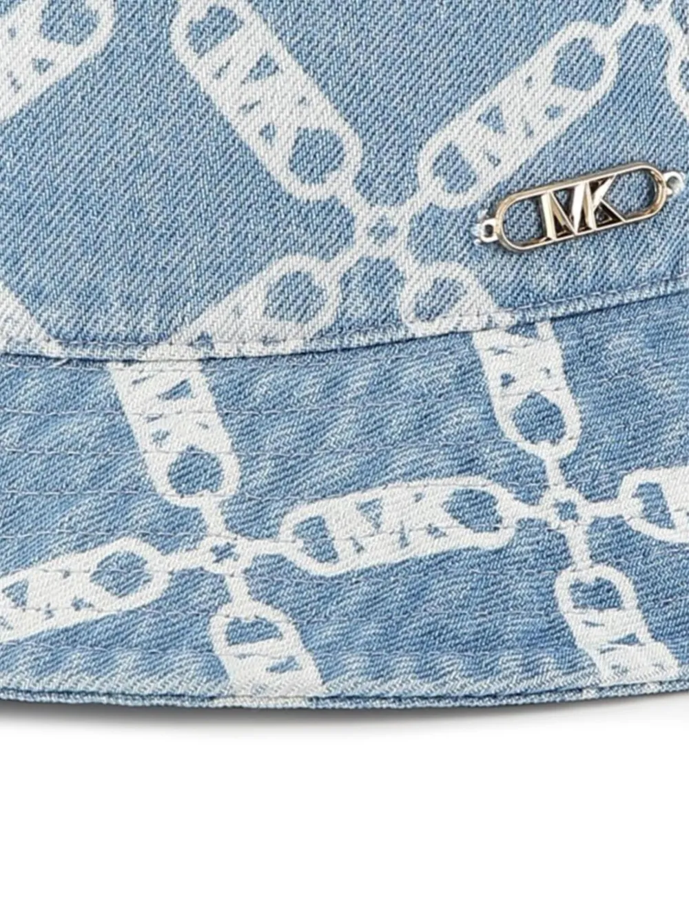 Michael Kors Kids Vissershoed met logoprint Blauw