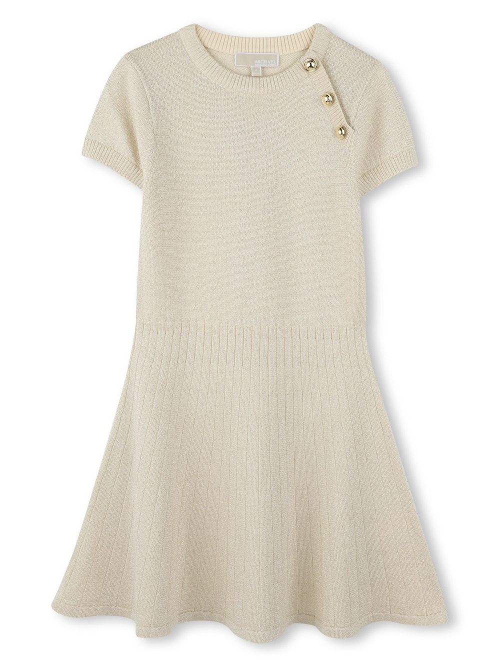 Michael Kors Kids knitted dress - Neutrals