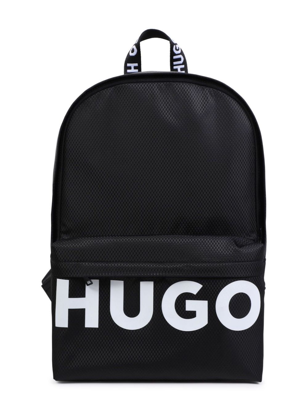 HUGO KIDS Rugzak met logoprint Zwart