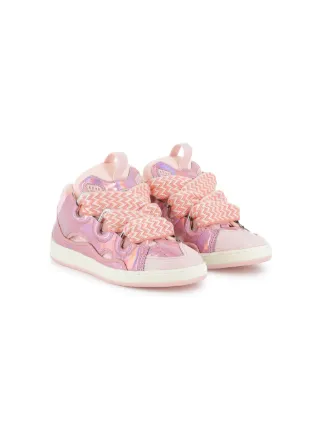 スニーカー LANVIN Women Sneakers FUSKDK12DRA2P2551 PINK Leather Curb Sneakers | Lanvin