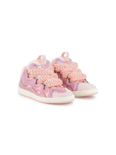 Lanvin Enfant panelled sneakers