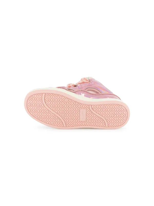 panelled sneakers