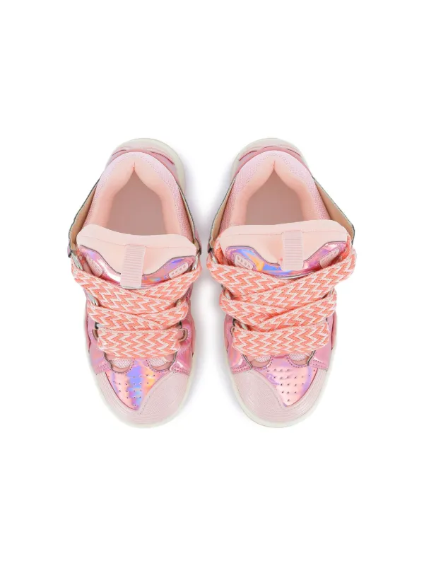 panelled sneakers