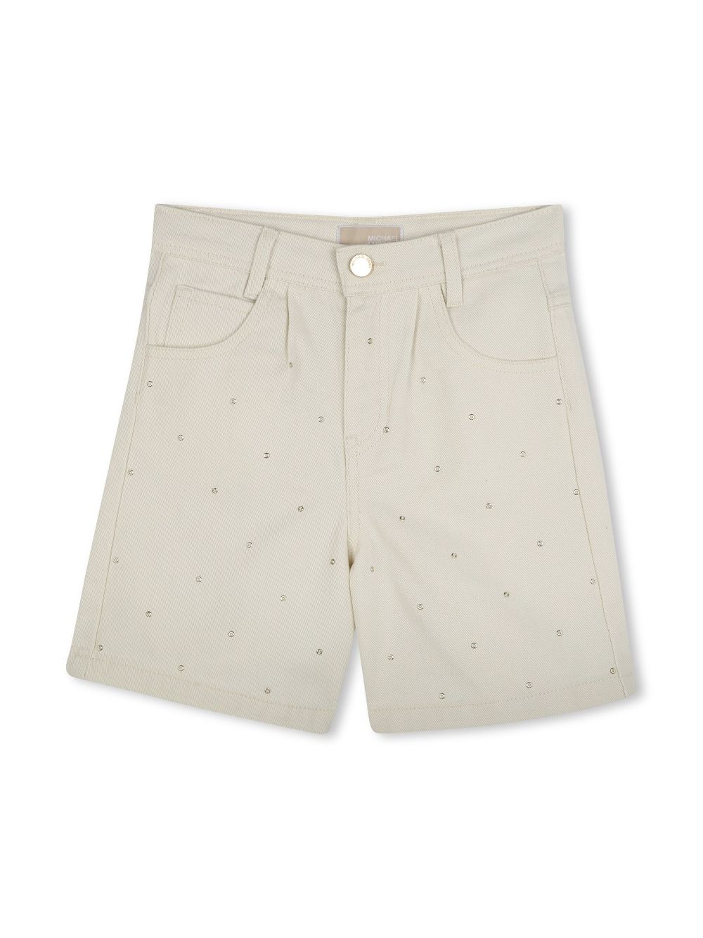 Michael Kors Kids rhinestone shorts - Neutrals