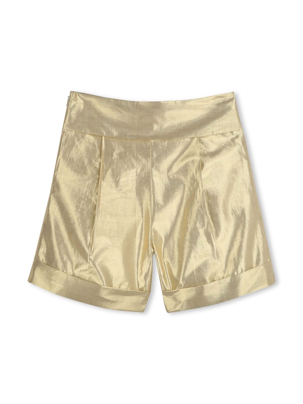 Karl Lagerfeld Kids Shorts met metallic-effect - Goud