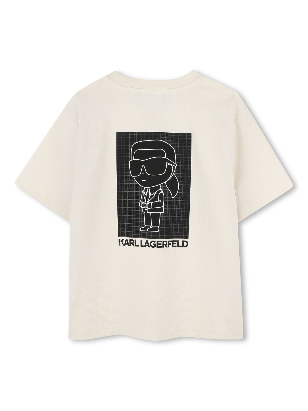 Karl Lagerfeld Kids Ikonik Karl T-shirt - Neutrals