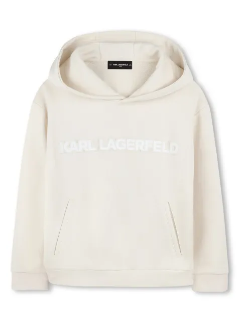 Karl Lagerfeld Kids logo-print hoodie