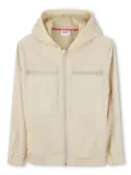 HUGO KIDS logo-stamp jacket - Neutrals