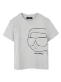 Karl Lagerfeld Kids Ikonik Karl T-shirt - Grey
