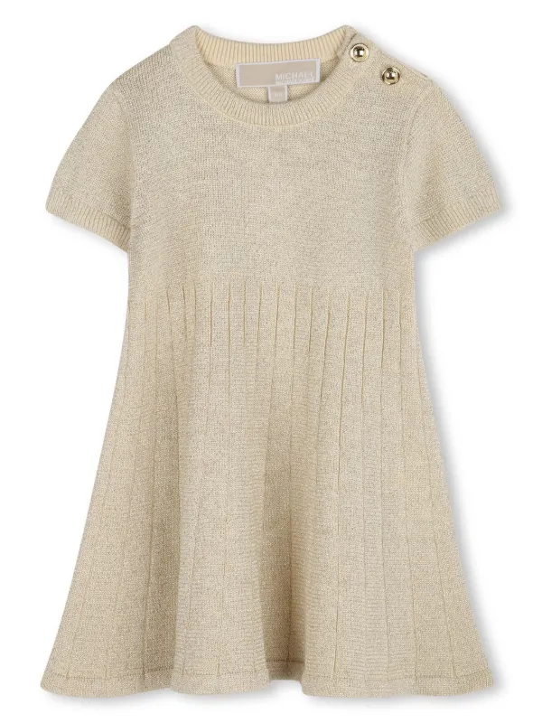 Michael Kors Kids ribbed-knit Dress | Neutrals | FARFETCH BH Michael Kors Kids ribbed-knit Dress | Neutrals | FARFETCH BH