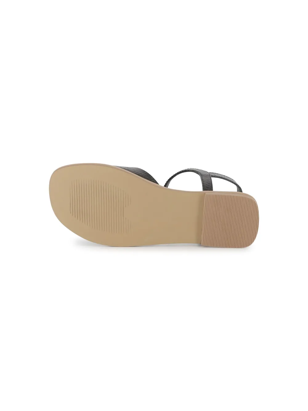 Zadig & Voltaire Kids Leren sandalen Zwart