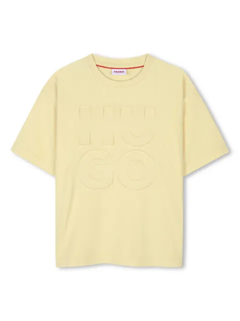 HUGO KIDS playera con logo en relieve