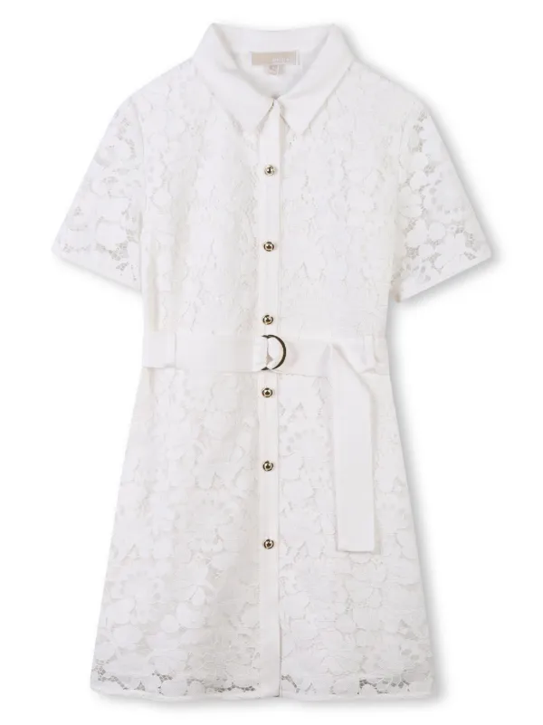 Michael Kors Kids guipure-lace Dress White FARFETCH ID