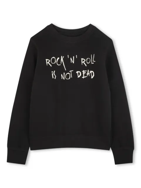 Zadig & Voltaire Kids slogan-print sweatshirt