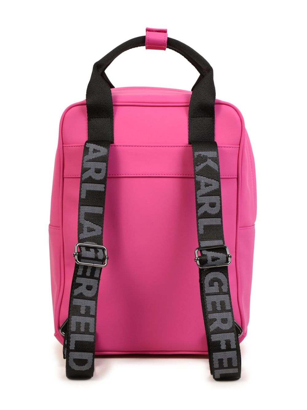 Karl Lagerfeld Kids colourblock backpack - Pink