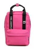 Karl Lagerfeld Kids colourblock backpack - Pink