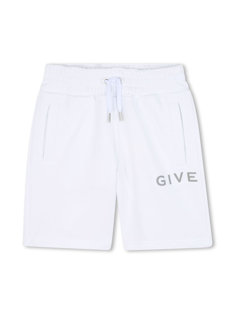 Givenchy Kids Shorts met logoprint Wit