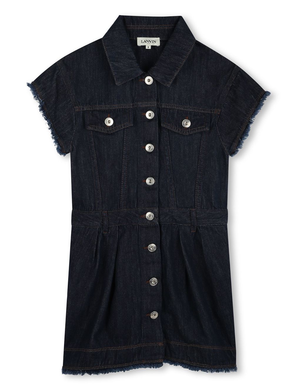 Lanvin Enfant denim dress - Blue