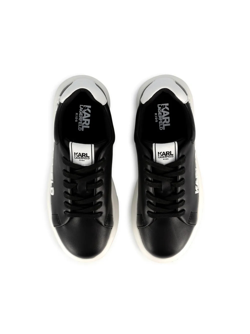 Karl Lagerfeld Kids logo-embossed sneakers Black