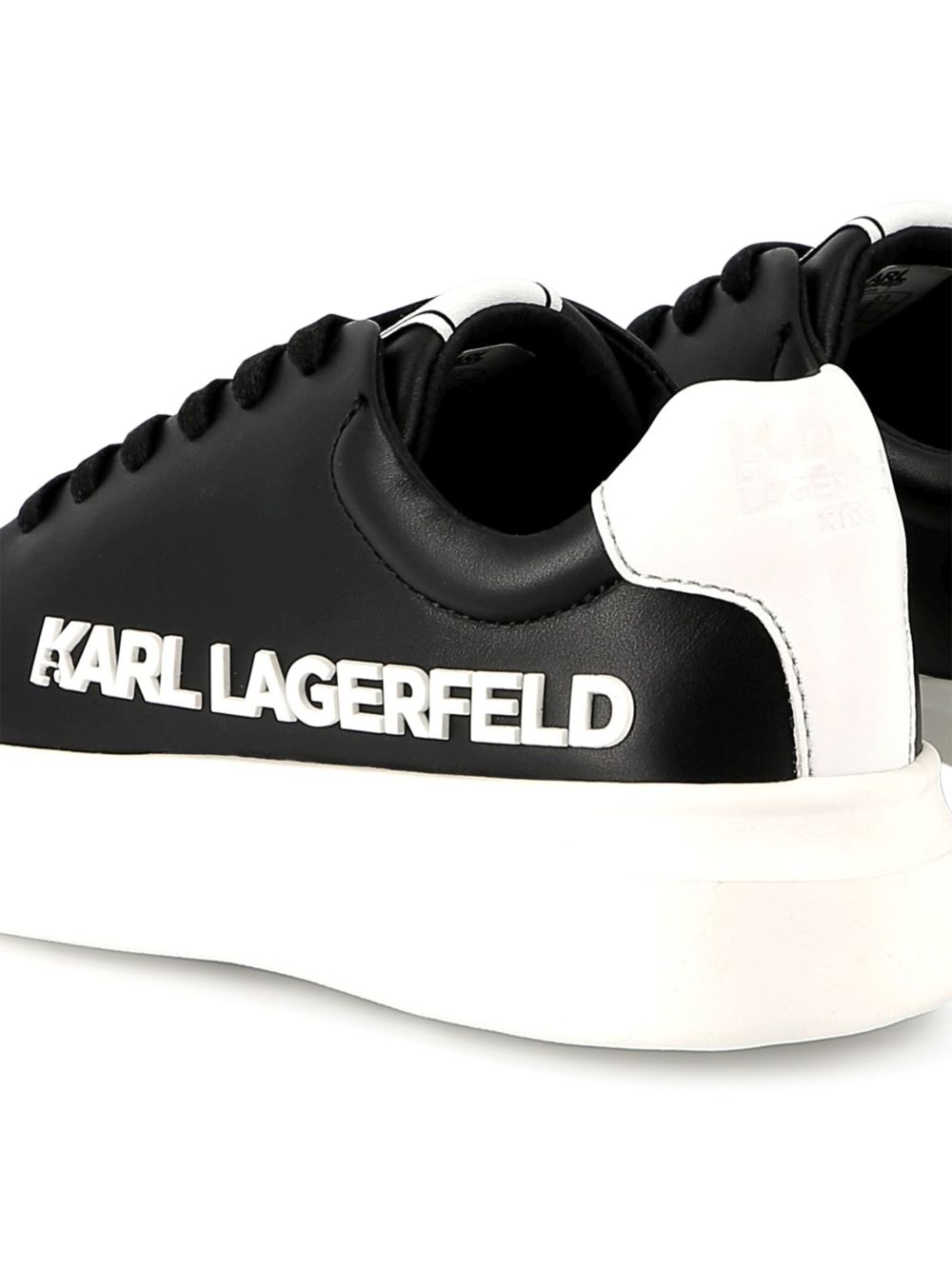 Karl Lagerfeld Kids logo-embossed sneakers - Black