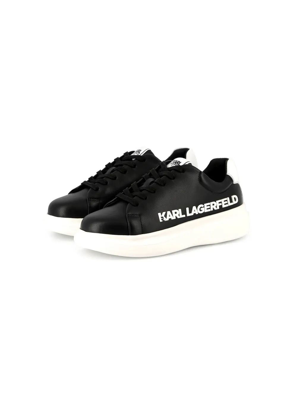 Karl Lagerfeld Kids logo-embossed sneakers Black