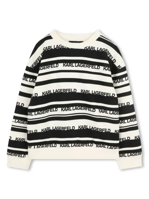 Karl Lagerfeld Kids logo-print sweatshirt