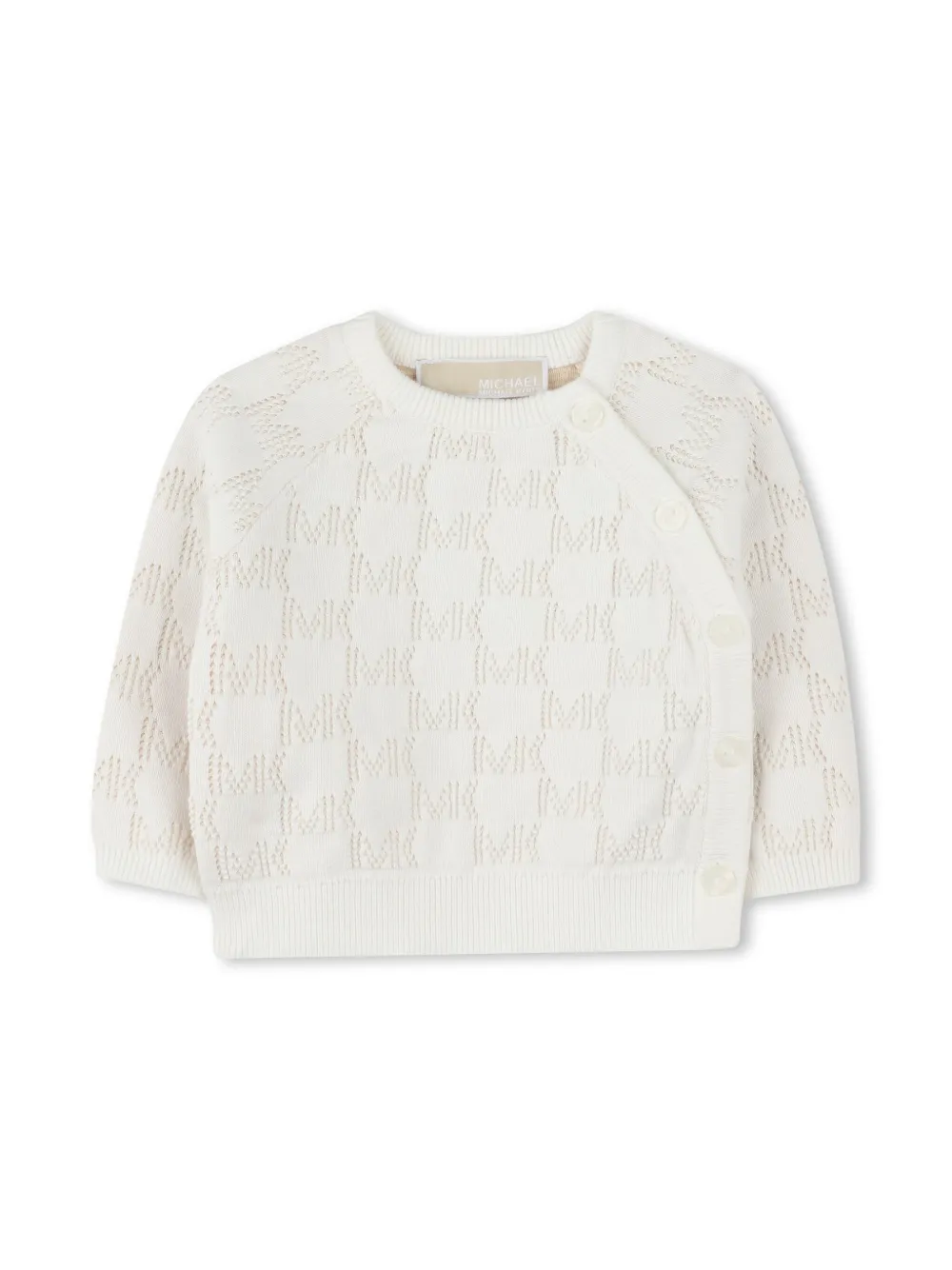 Michael Kors Kids Gebreid babypakje Wit
