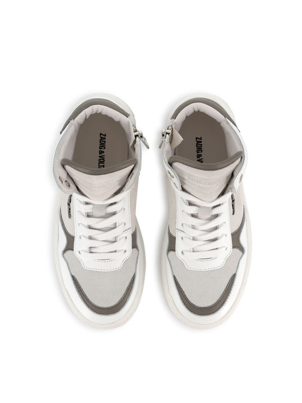 Zadig & Voltaire Kids Wings sneakers White