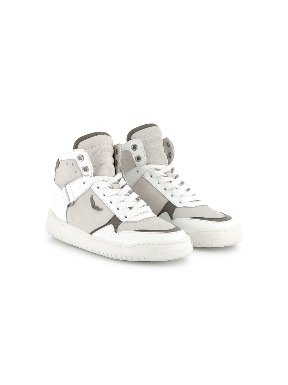 Zadig & Voltaire Kids Wings sneakers White