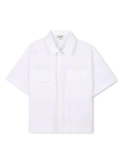 Lanvin Enfant organic-cotton shirt