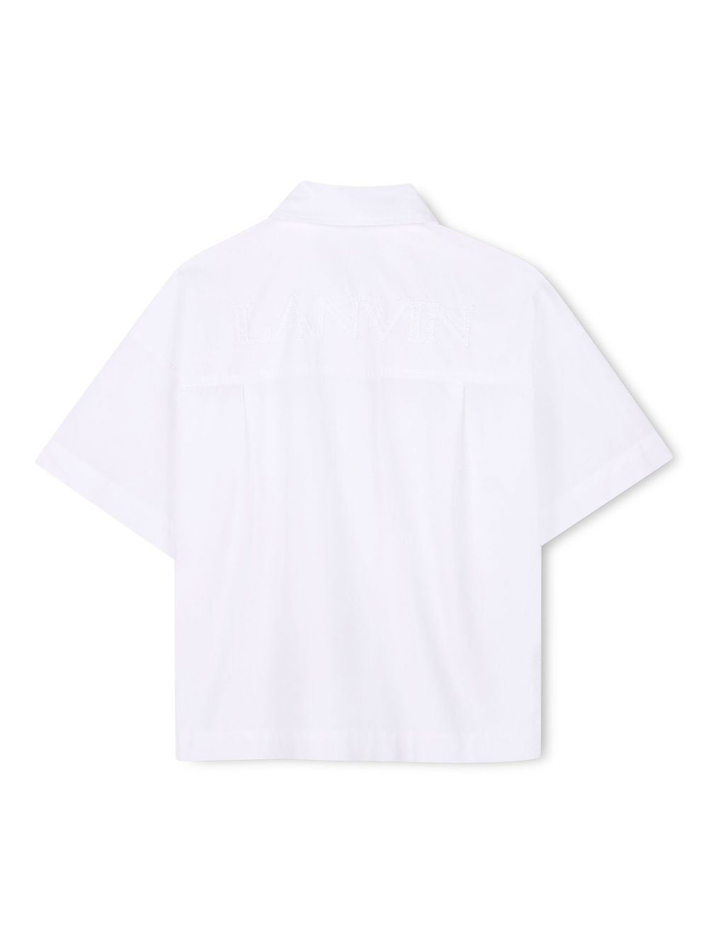 Lanvin Enfant Shirt van biologisch katoen - Wit