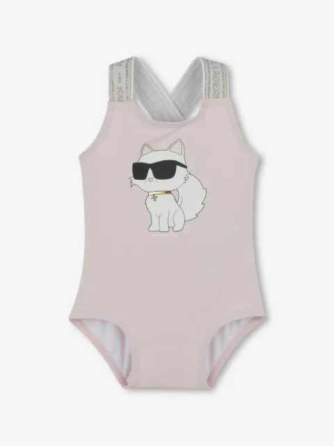 Karl Lagerfeld Kids Choupette swimsuit