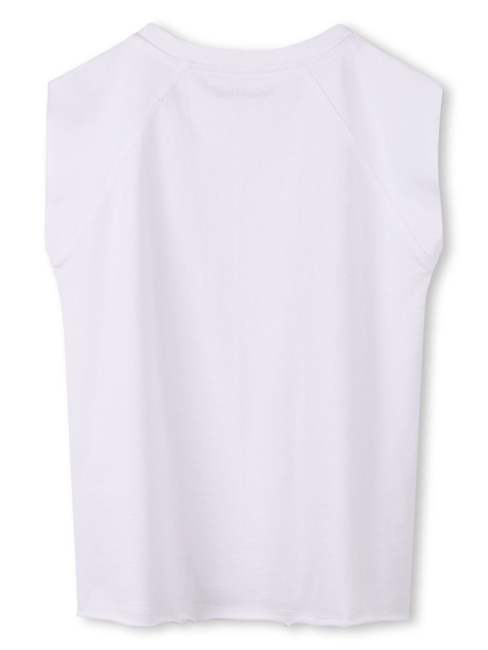 Zadig & Voltaire Kids Tanktop met print - Wit