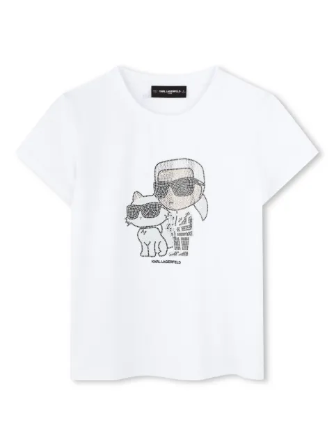Karl Lagerfeld Kids graphic-print T-shirt 