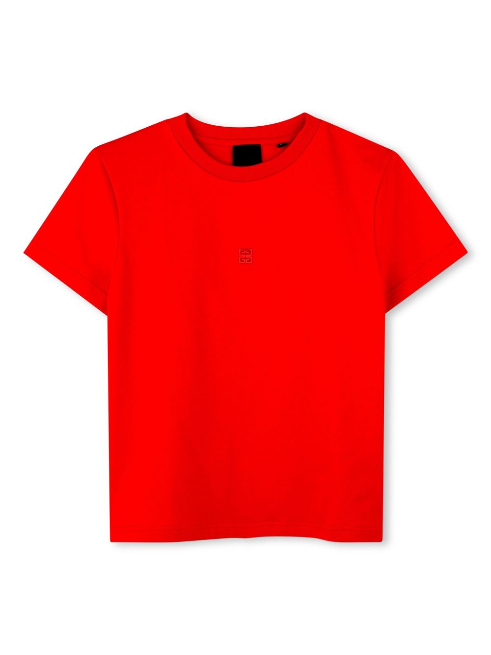 Givenchy Kids T-shirt met 4G-plakkaat Rood