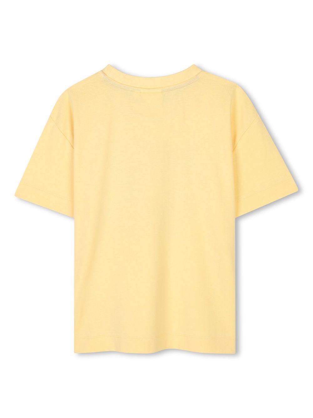 HUGO KIDS logo-print T-shirt - Yellow