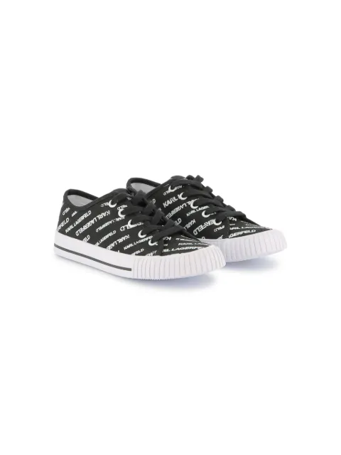 Karl Lagerfeld Kids logo-print sneakers