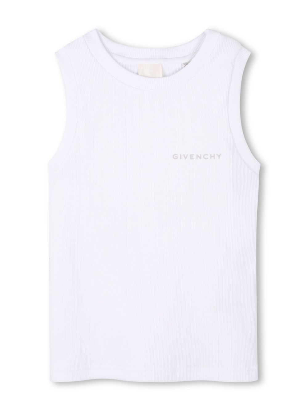 Givenchy Kids Tanktop met logoprint Wit