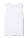 Givenchy Kids logo-print tank top - White