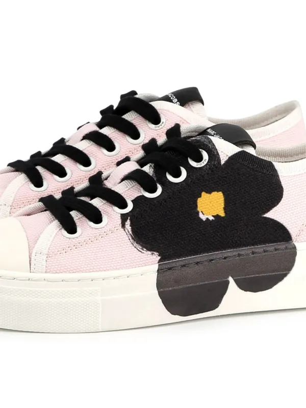 Marc Jacobs Kids Floral Print Sneakers | Pink | FARFETCH